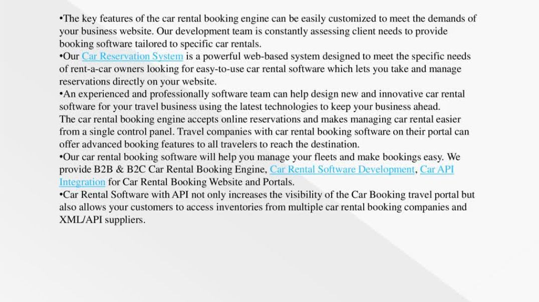 ⁣CAR RENTAL BOOKING ENGINE