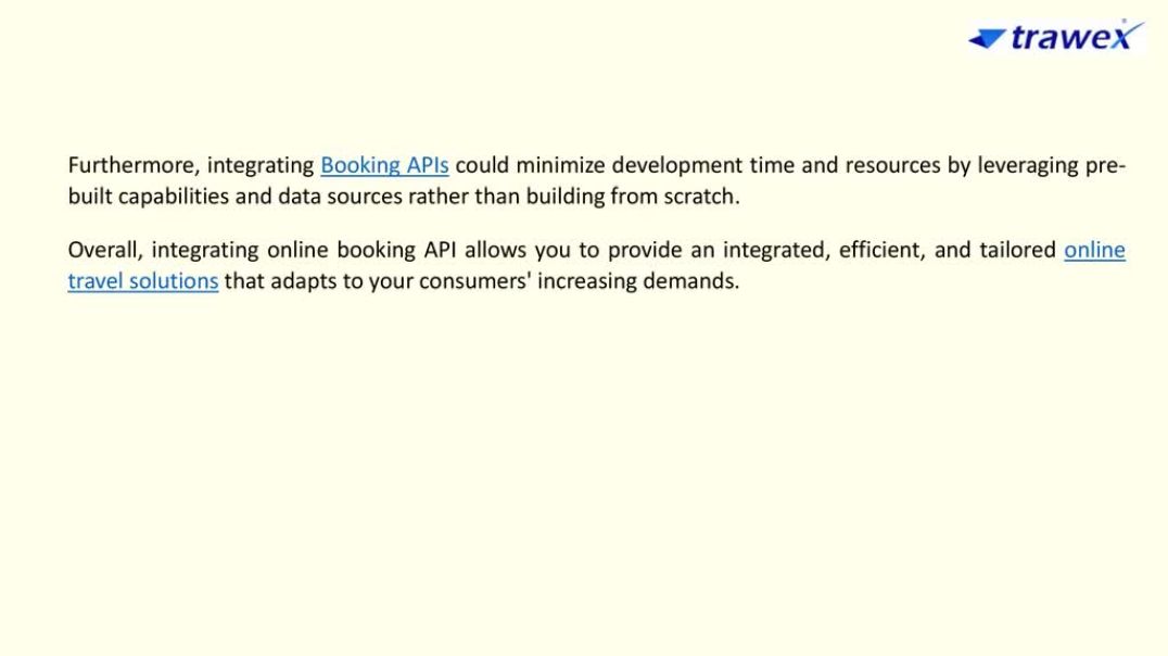 ⁣Online Booking API