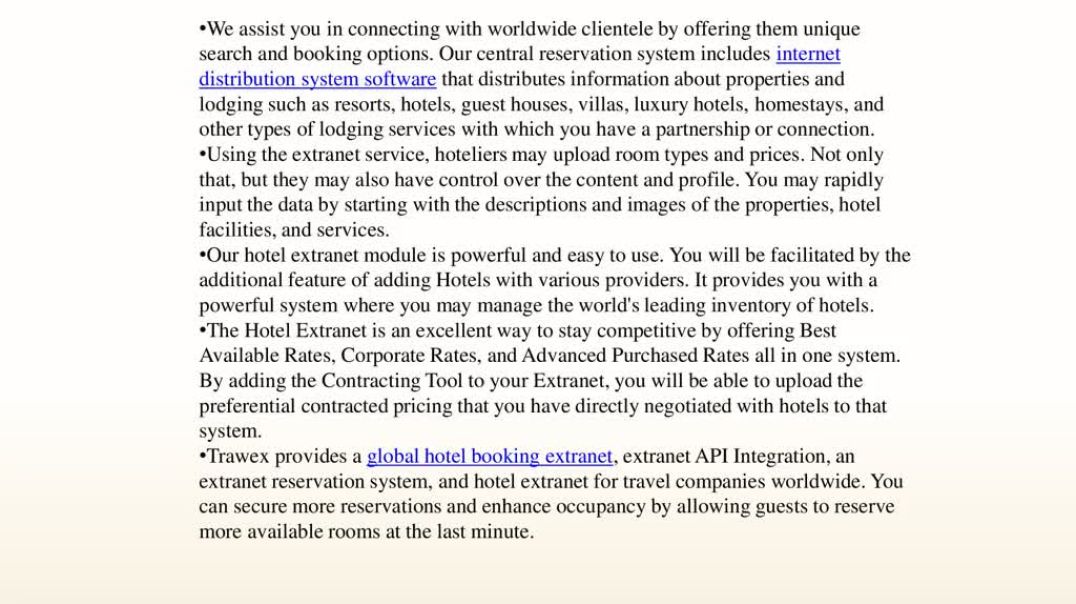 ⁣EXTRANET API