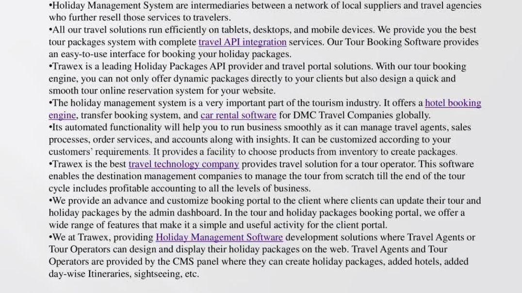 HOLIDAY MANAGEMENT SYSTEM
