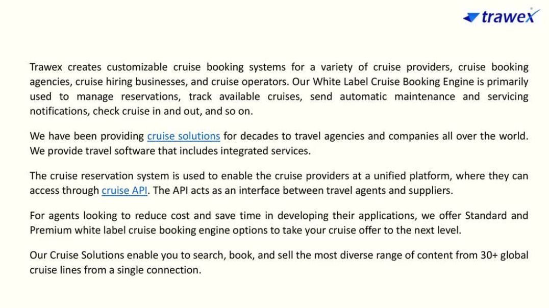 ⁣Cruise Solutions
