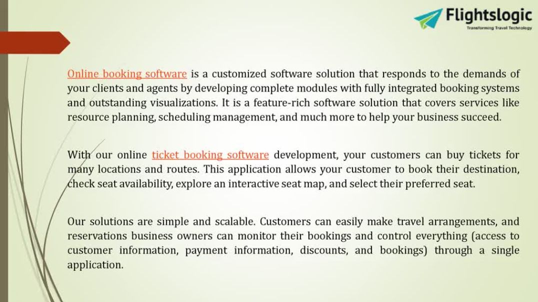 Ticket Booking Software