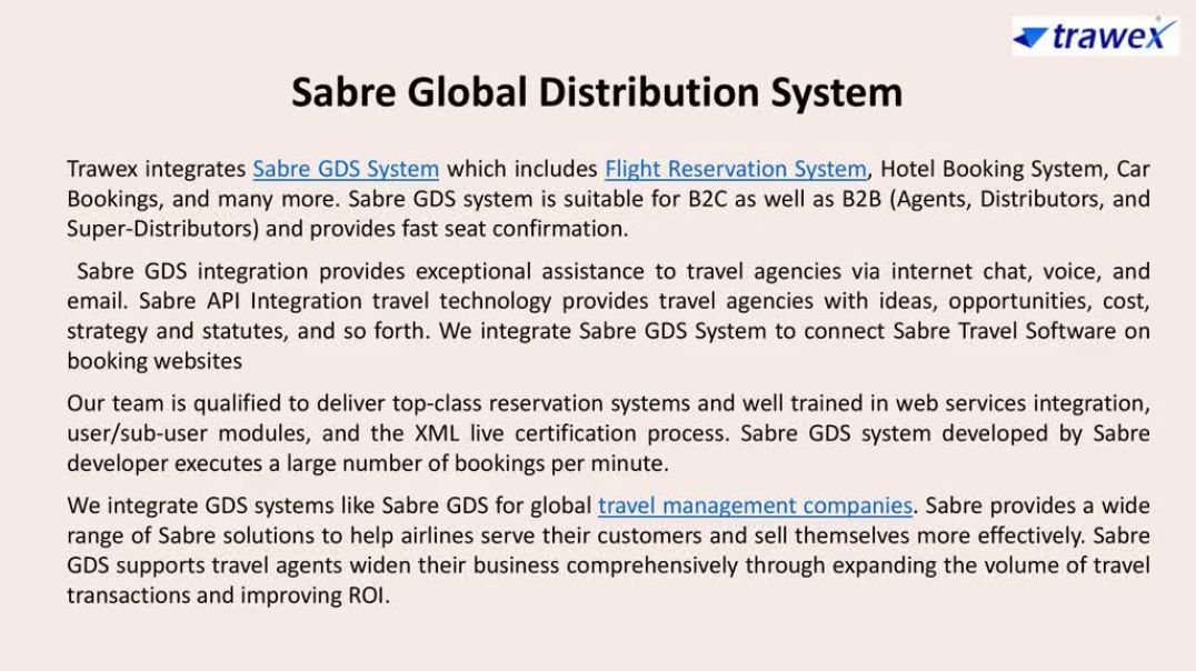 ⁣Sabre Travel Software