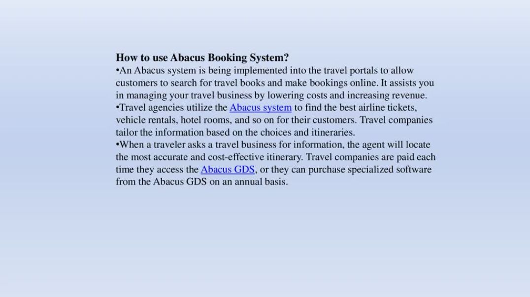 ⁣ABACUS SYSTEM
