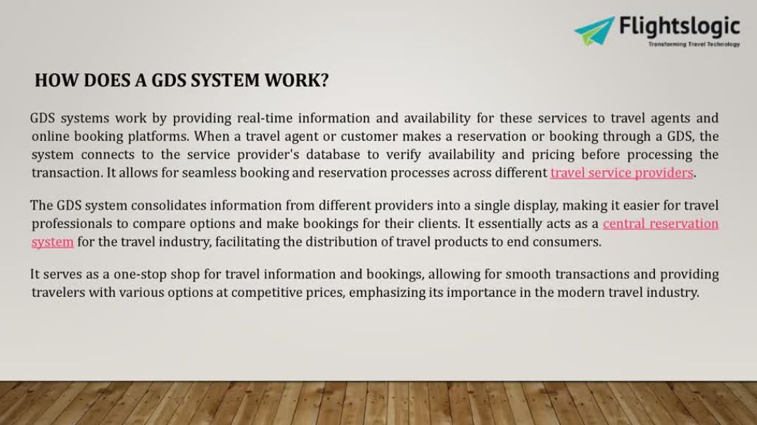 ⁣GDS System