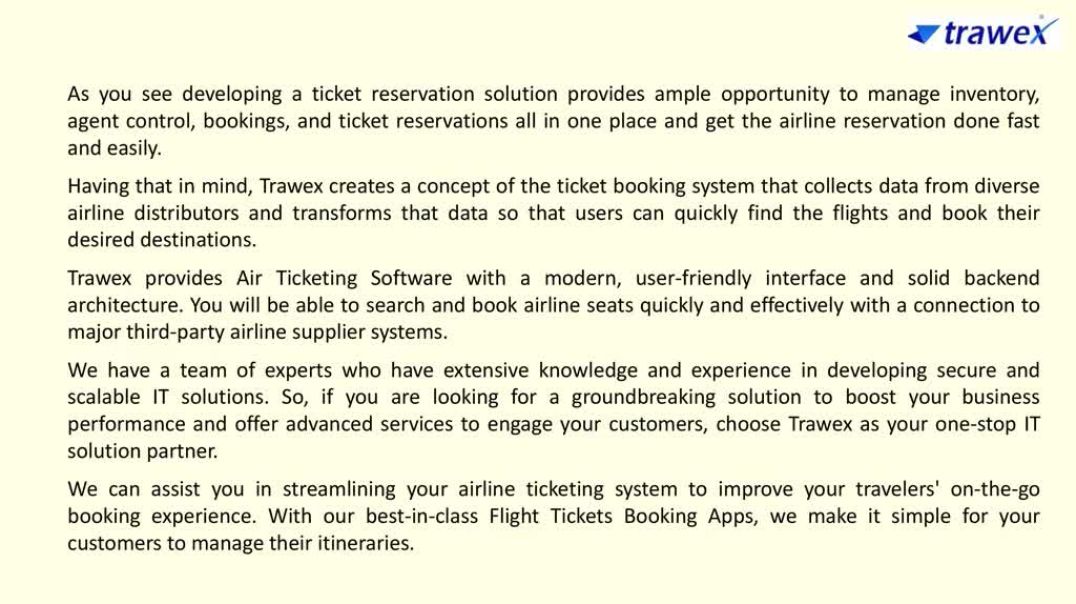 ⁣Air Ticketing Software