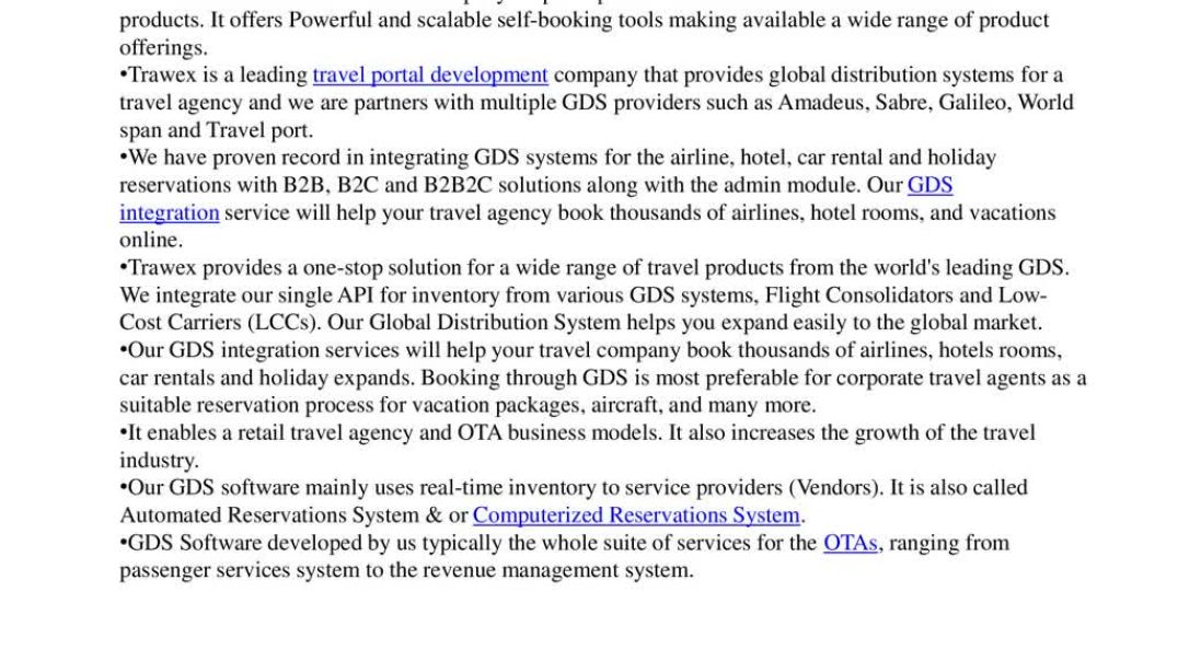 ⁣TRAVEL TECHNOLOGY SOFTWARE