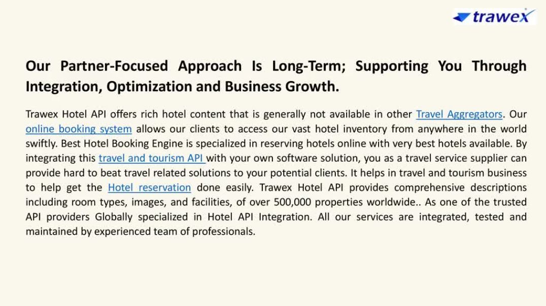 ⁣Hotel API